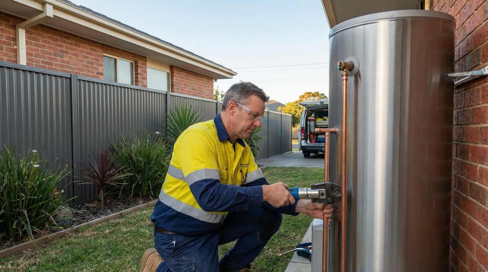 Professional hot water system installation by Freshwater Plumbing Solutions