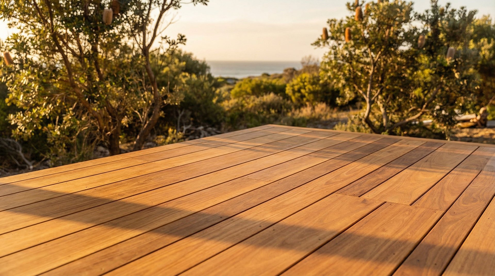 Solid Constructions finished timber deck showcasing quality outdoor carpentry